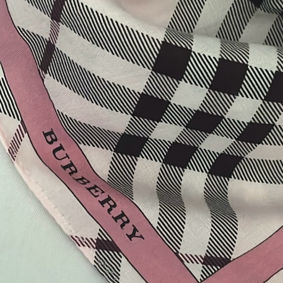 BURBERRY HANDKERCHIEF SCARF - Picture 2 of 5